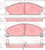 TRW GDB7036 Brake Pad Set, disc brake